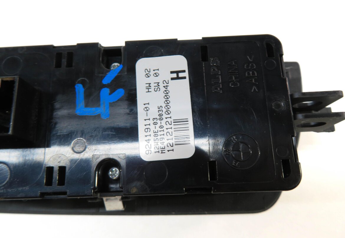 Thumbnail 5: 2009-2015 BMW 740i 750i 760i (F01 F02 F04) LEFT DRIVER P-FOLD WINDOW SWITCH