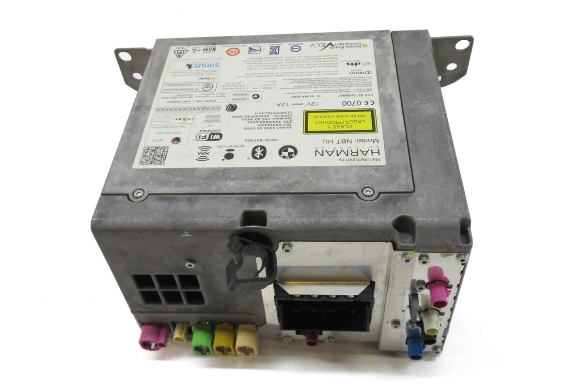Thumbnail 3: 12-14 BMW 3 5 6 7 (F01 F06 F07 F10 F10 F12) AM/FM CD NAVIGATION STEREO RECEIVER
