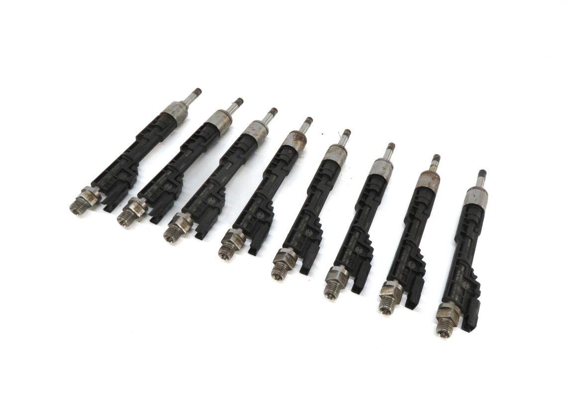 12-14 BMW 550iGT 650i 750i M5 M6 (F01 F07 F10 F12) 4.4L N63 FUEL INJECTOR SET