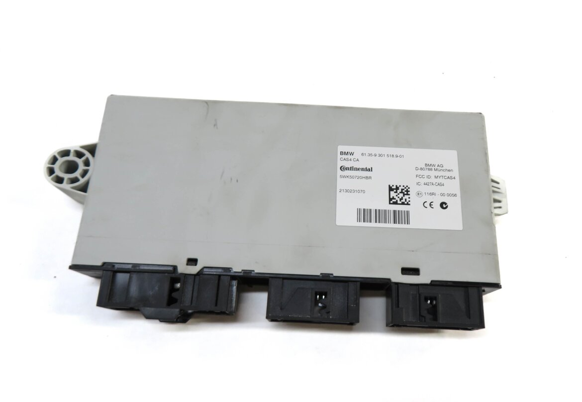 Thumbnail 3: 2013 BMW 750i (F01) 4.4L N63 TURBO ENGINE CAS4 DME IMMOBILIZER MODULE KEY SET