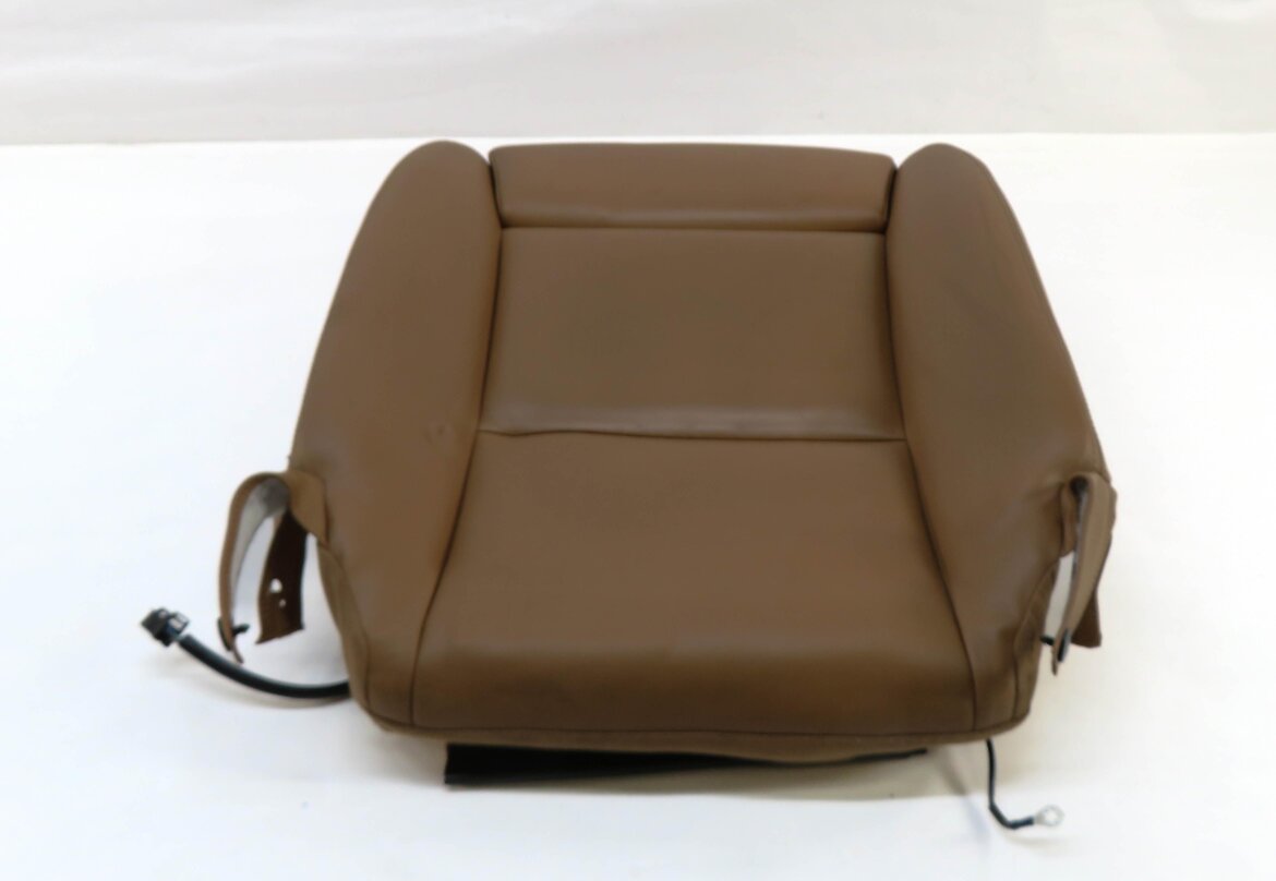 Thumbnail 3: 2013 BMW 750i (F01) PASSENGER LOWER BOTTOM HEATED SPORT SEAT CUSHION (BROWN)