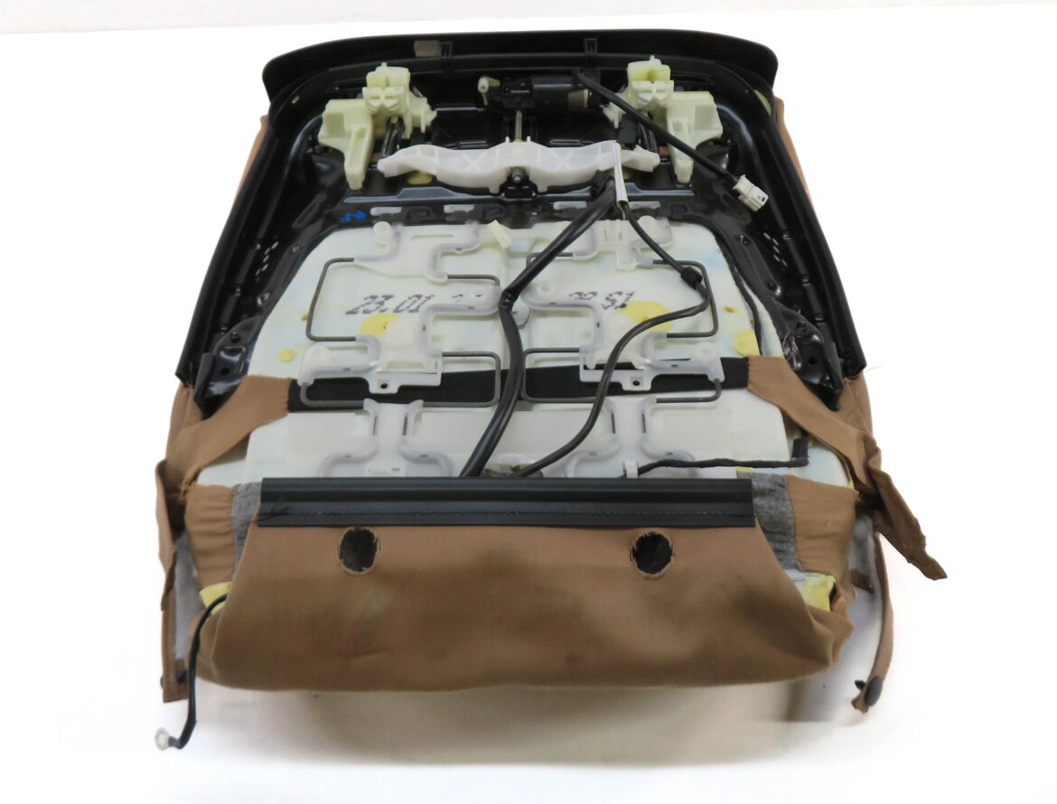 Thumbnail 5: 2013 BMW 750i (F01) PASSENGER LOWER BOTTOM HEATED SPORT SEAT CUSHION (BROWN)
