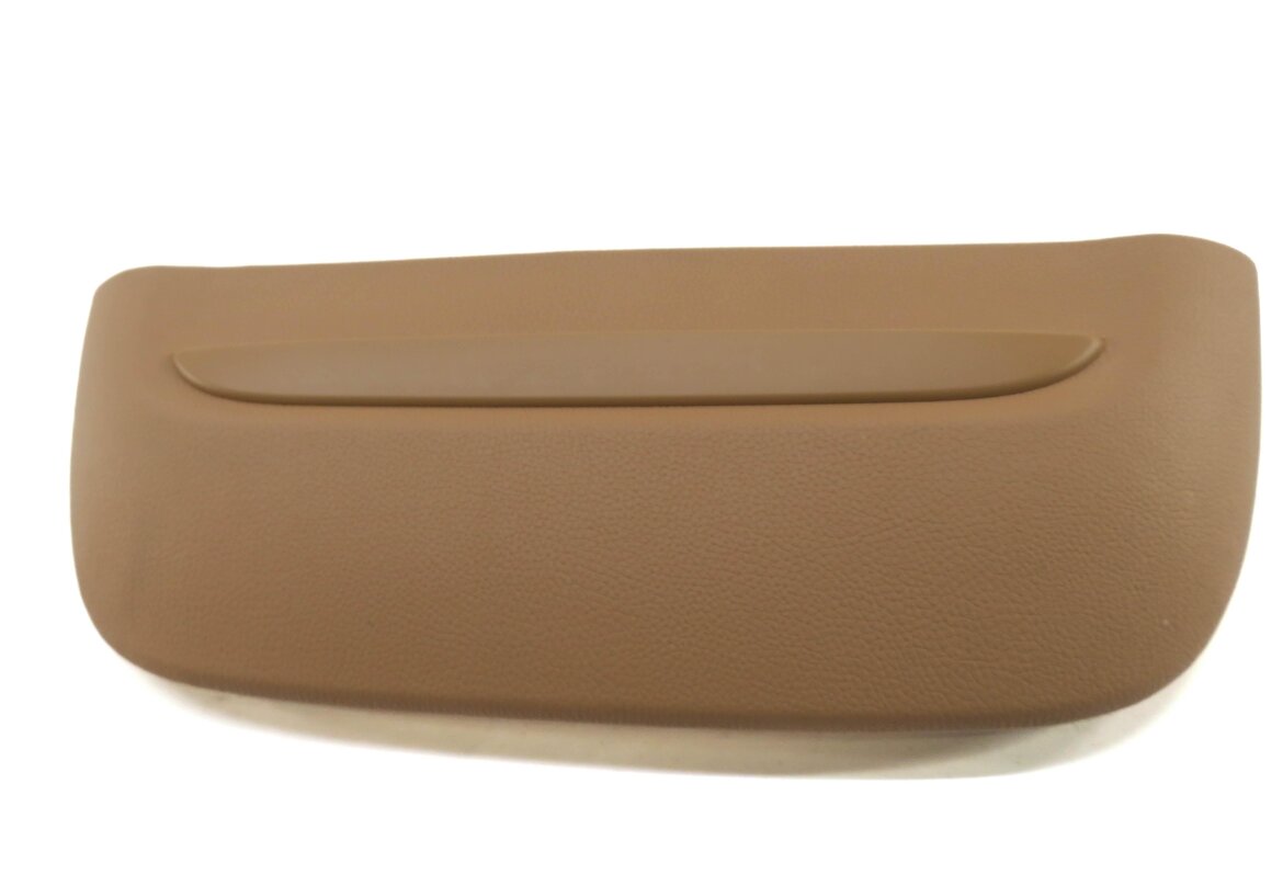 Thumbnail 2: 2013 BMW 750i (F01) LEFT FRONT DRIVER SEAT BACK PANEL TRIM (SADDLE BROWN)