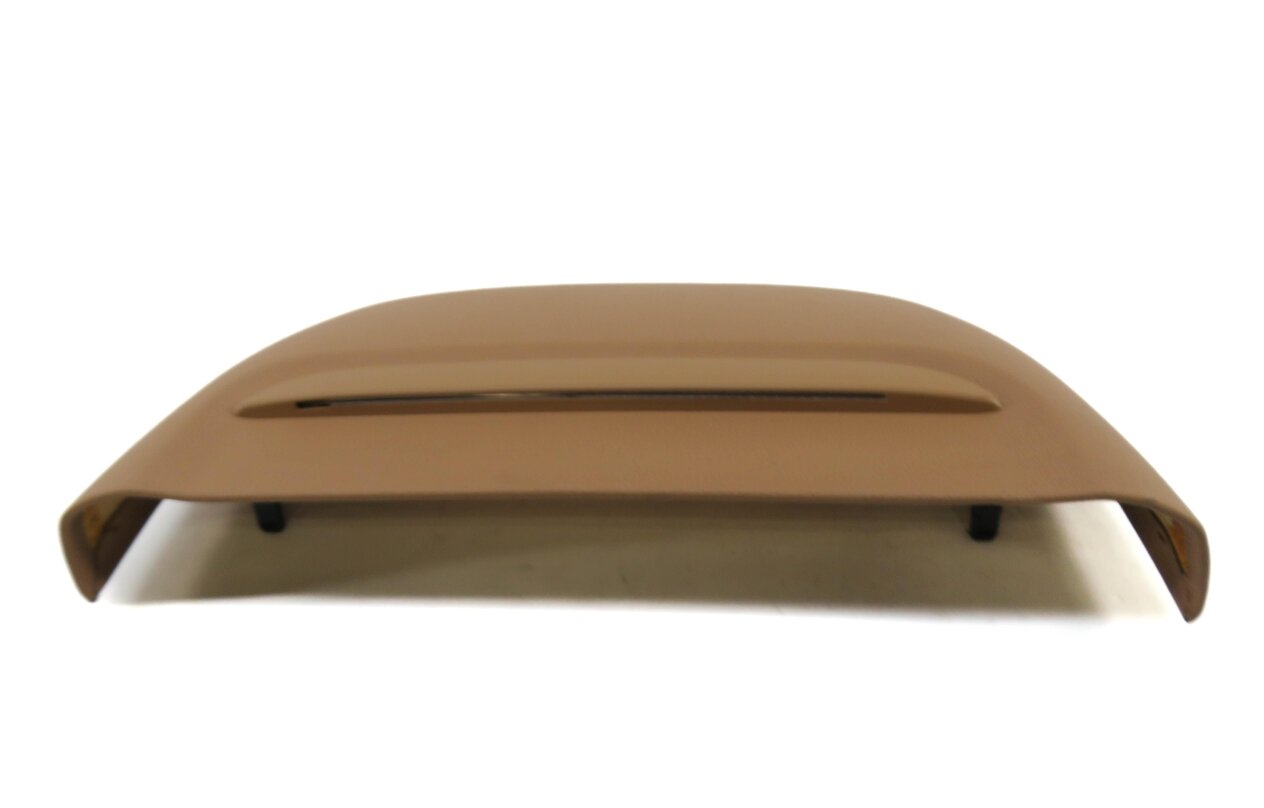 Thumbnail 3: 2013 BMW 750i (F01) LEFT FRONT DRIVER SEAT BACK PANEL TRIM (SADDLE BROWN)