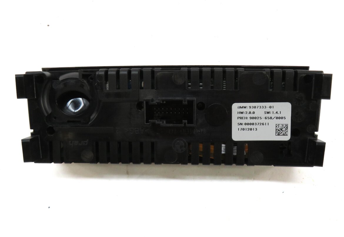 Thumbnail 6: 09-17 BMW 528i 535i 550i 645i 740i 750i 760i (F01 F10) REAR TEMPERATURE CONTROL