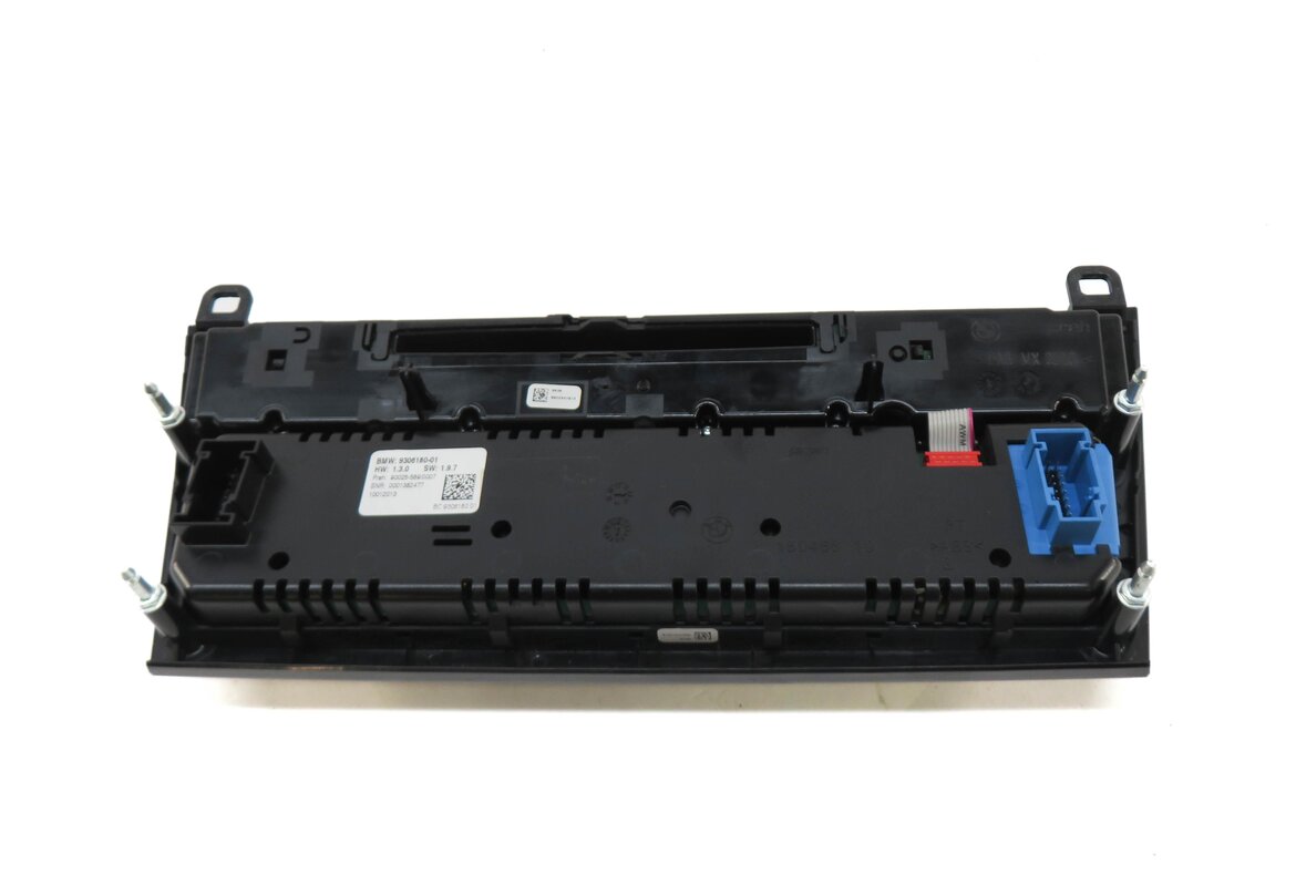 Thumbnail 5: 2011-2015 BMW 740i 750i 760i (F01) FRONT A/C HEATER CLIMATE RADIO CONTROL PANEL