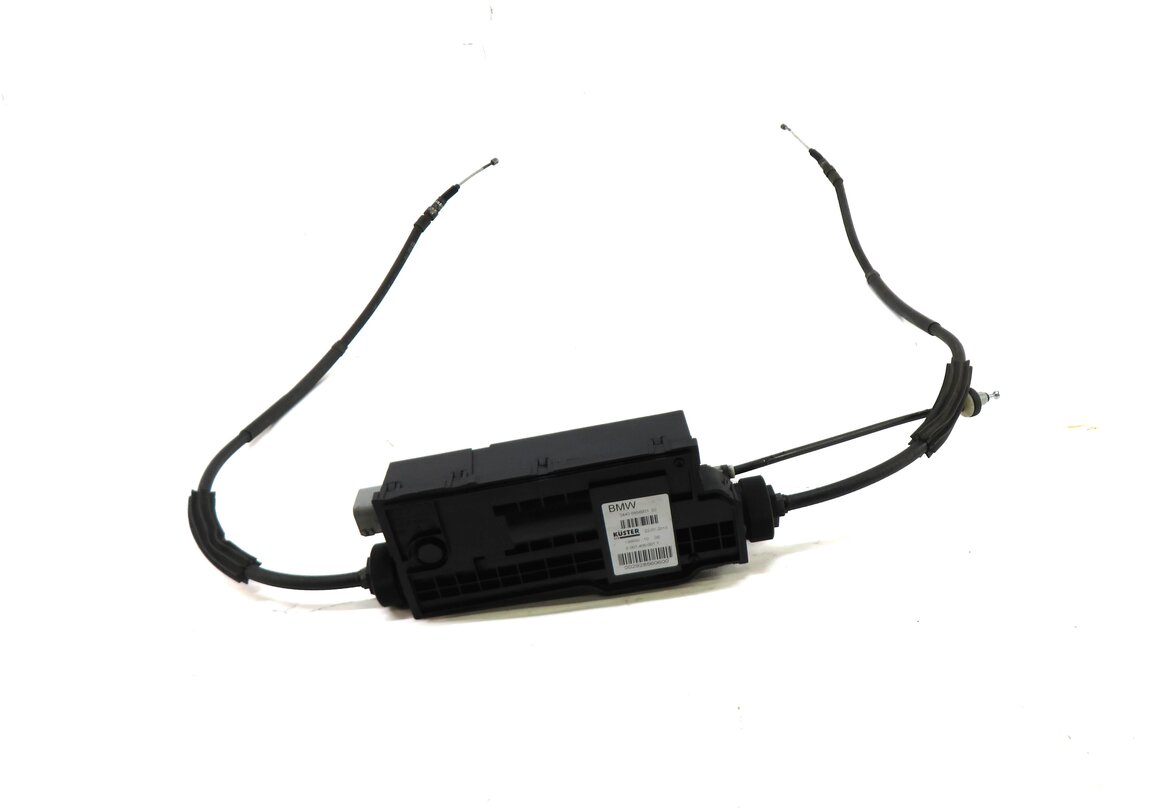 2013 BMW 750i (F01) EMERGENCY PARKING BRAKE ACTUATOR MOTOR w/ CABLES