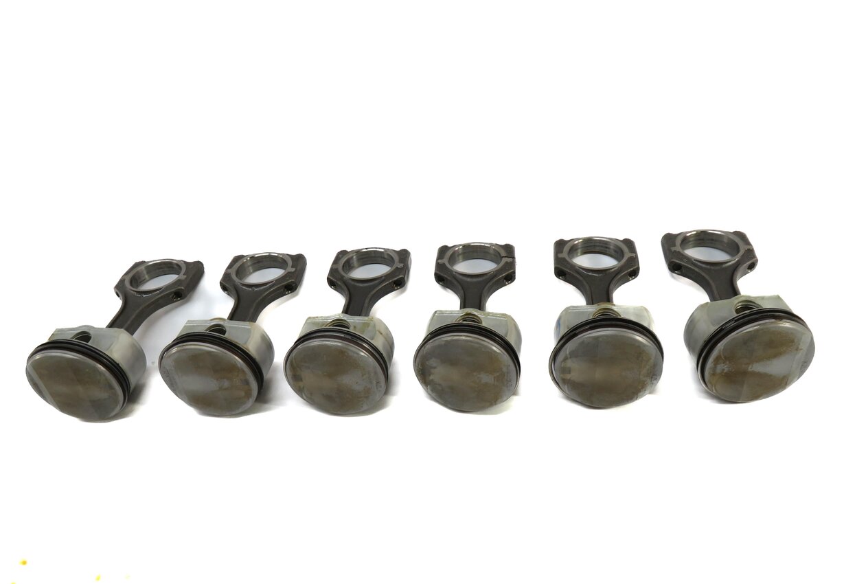 Thumbnail 2: 2009-2012 PORSCHE BOXSTER CAYMAN (987) 2.9L ENGINE PISTON w/ CONNECTING ROD SET