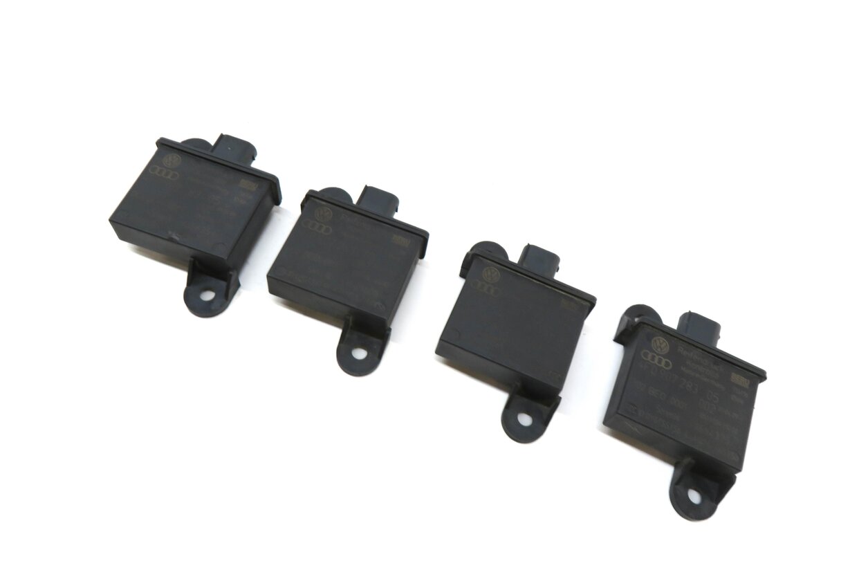 2009 PORSCHE CAYMAN (987) TPMS TIRE AIR PRESSURE SENSOR TRIGGER MODULE SET-4