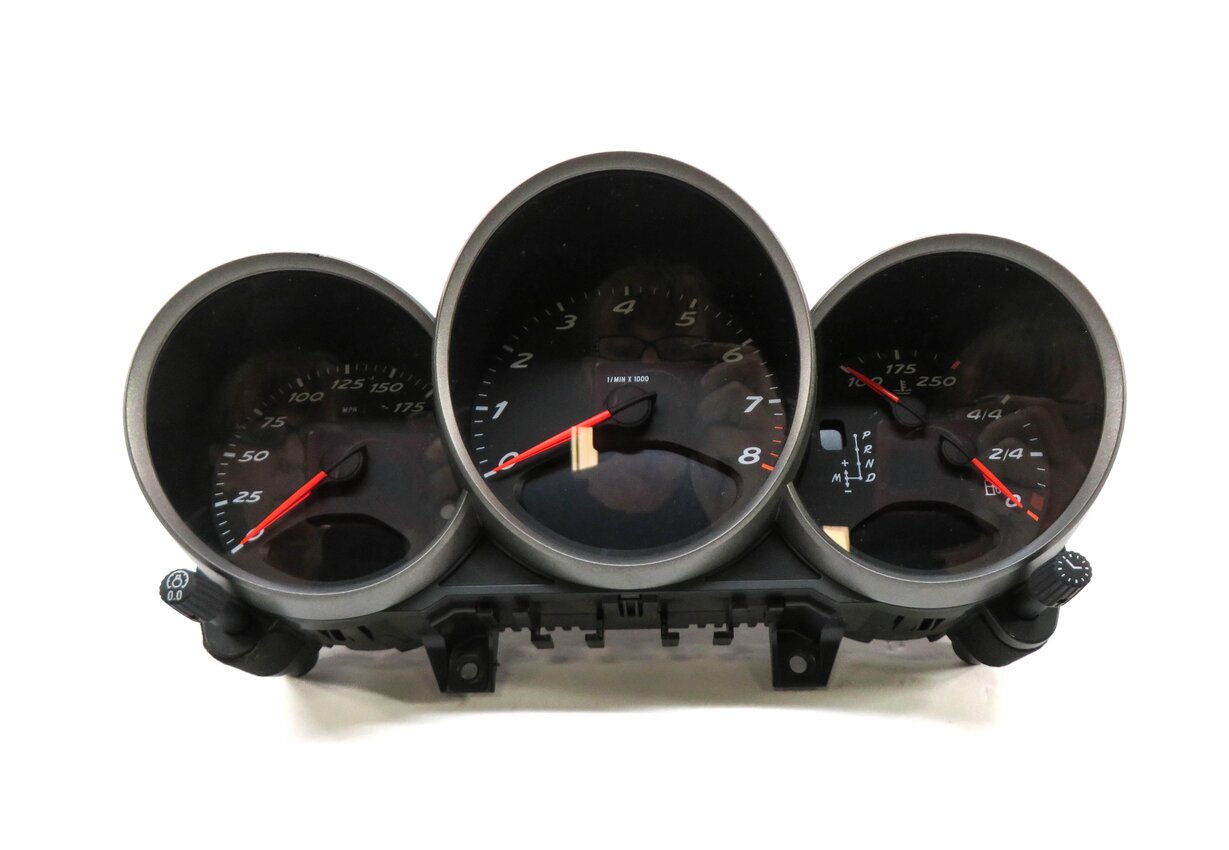 09-12 PORSCHE BOXSTER CAYMAN (987) SPEEDOMETER INSTRUMENT GAUGE CLUSTER (79k)
