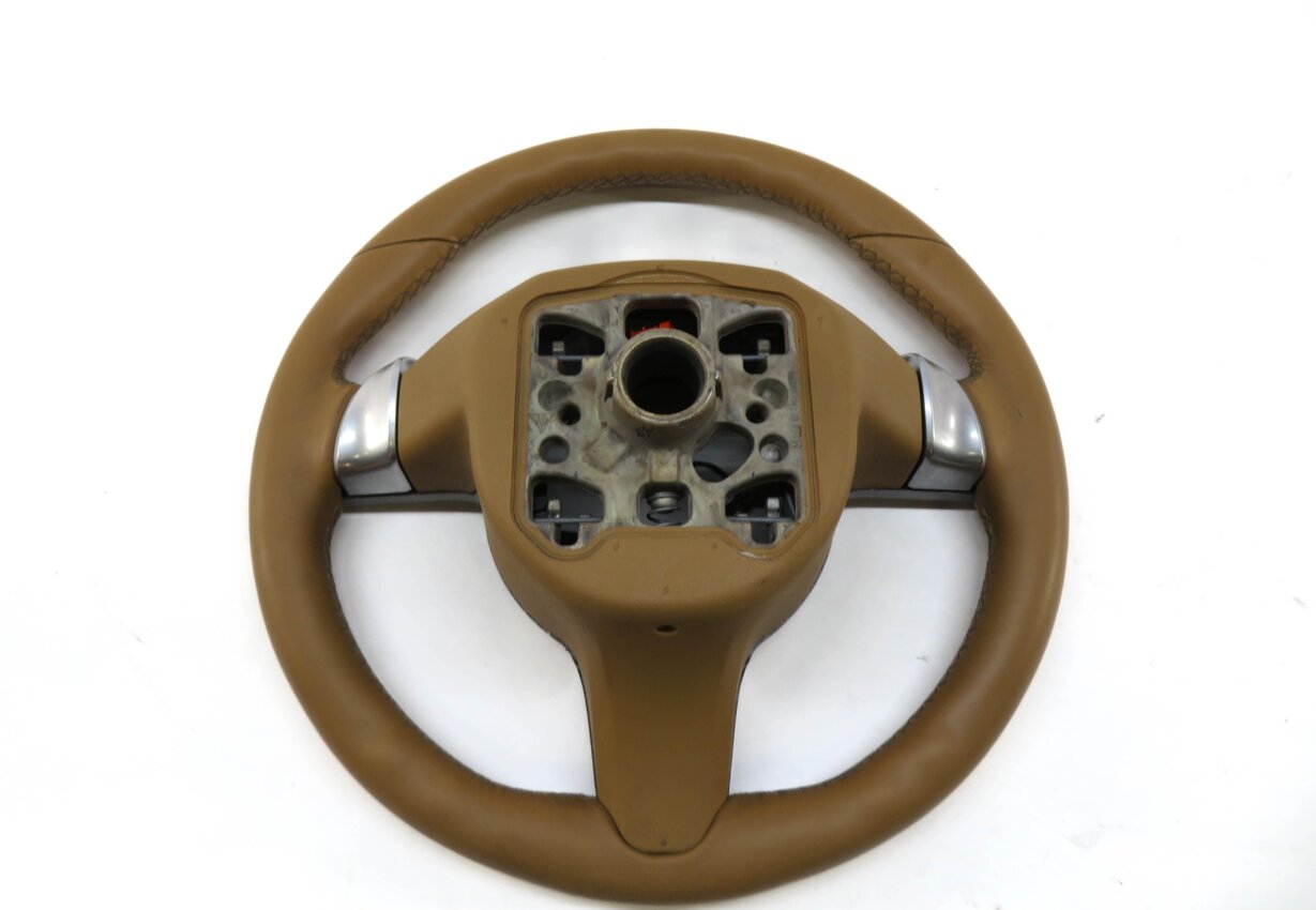 Thumbnail 4: 09-13 PORSCHE 911 BOXSTER CAYMAN (987 997) 3-SPOKE STEERING WHEEL (SAND BEIGE)