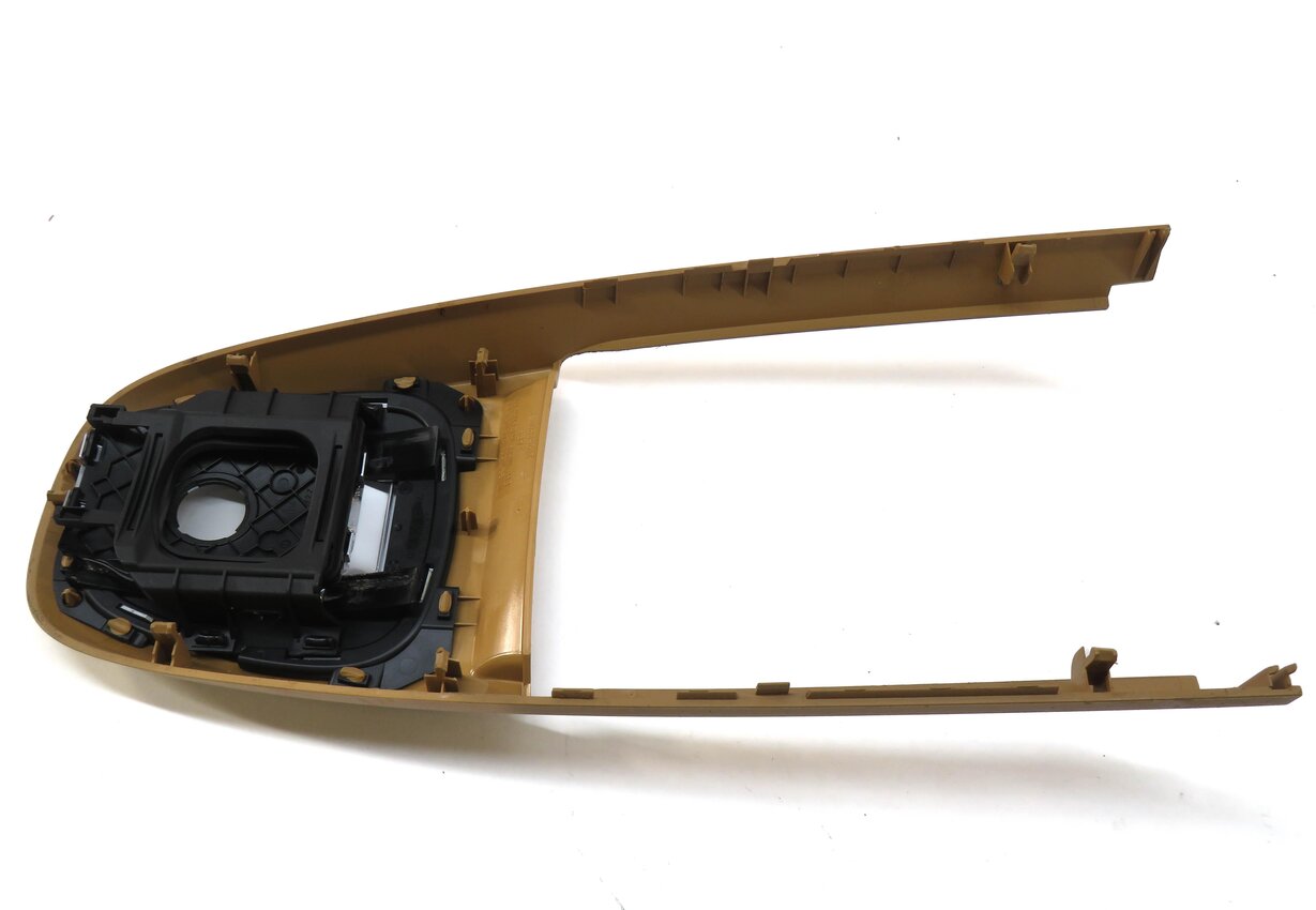 Thumbnail 4: 2009 PORSCHE CAYMAN (987) TRANSMISSION GEAR SHIFTER SHIFT STRIM (SAND BEIGE)