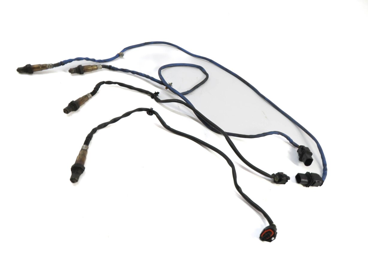 Thumbnail 3: 2009 PORSCHE CAYMAN (987) 2.9L PRE POST CAT O2 OXYGEN LAMBDA PROBE SENSOR SET