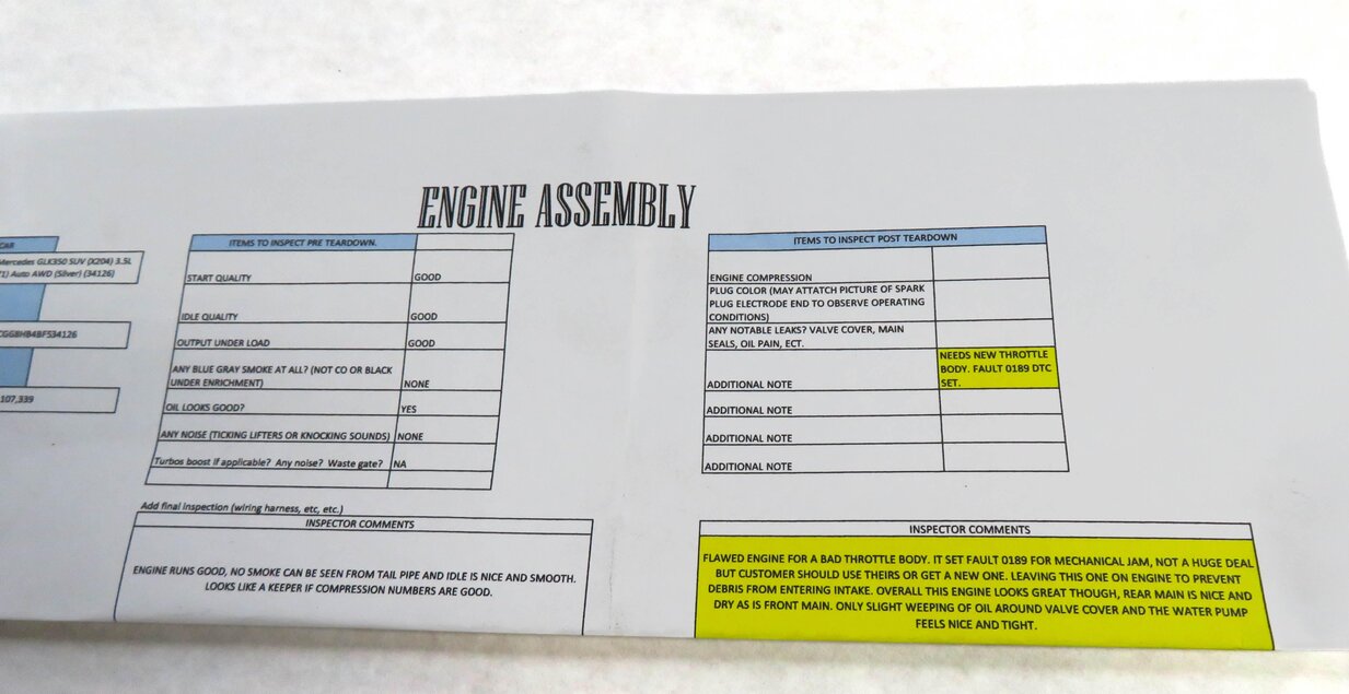 Thumbnail 7: 2011 MERCEDES GLK350 (X204) AWD 3.5L M272 V6 ENGINE ASSEMBLY (107k) ASE TESTED!!
