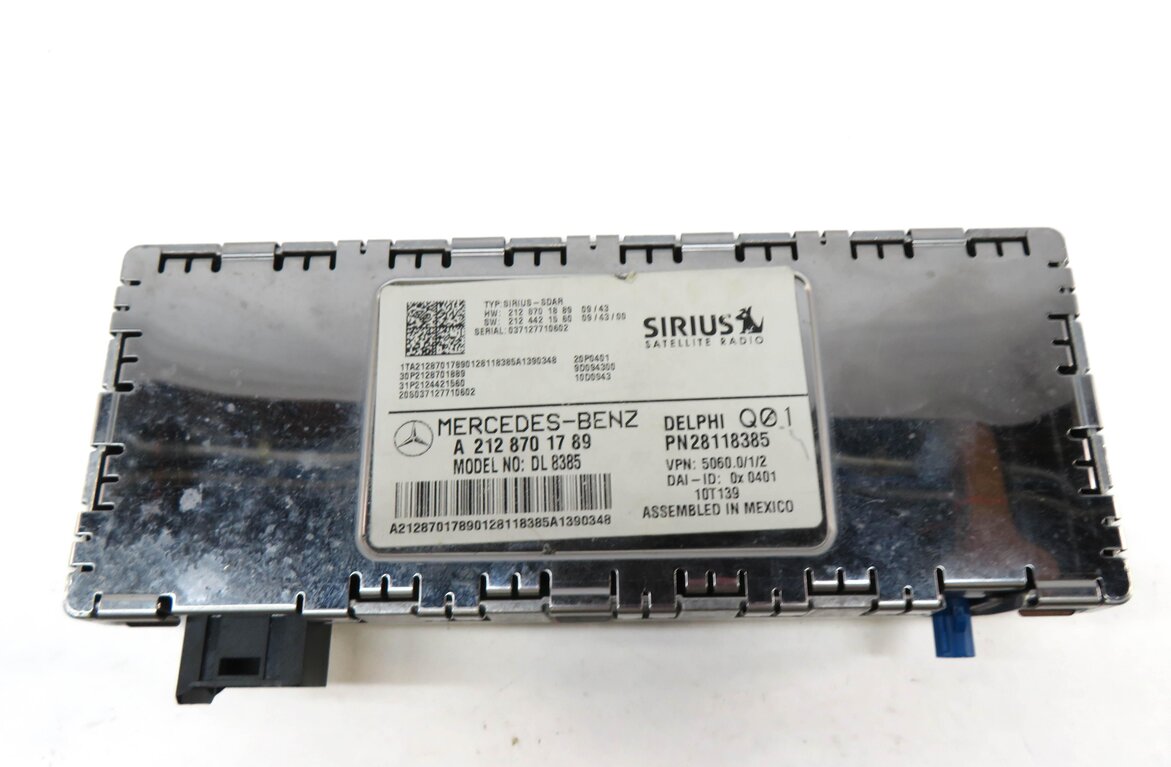 Thumbnail 2: 2010-2016 MERCEDES B C E ML SL CLS (W204 W166 W212 X204) SIRIUS SATELLITE MODULE