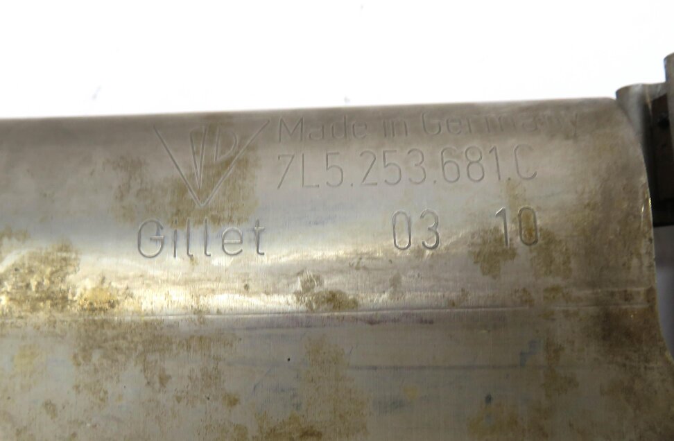 Thumbnail 5: 2004-2006 PORSCHE CAYENNE (955) LEFT & RIGHT MUFFLER EXHAUST TIP SET