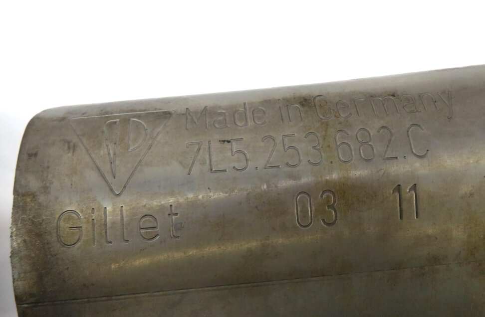 Thumbnail 6: 2004-2006 PORSCHE CAYENNE (955) LEFT & RIGHT MUFFLER EXHAUST TIP SET