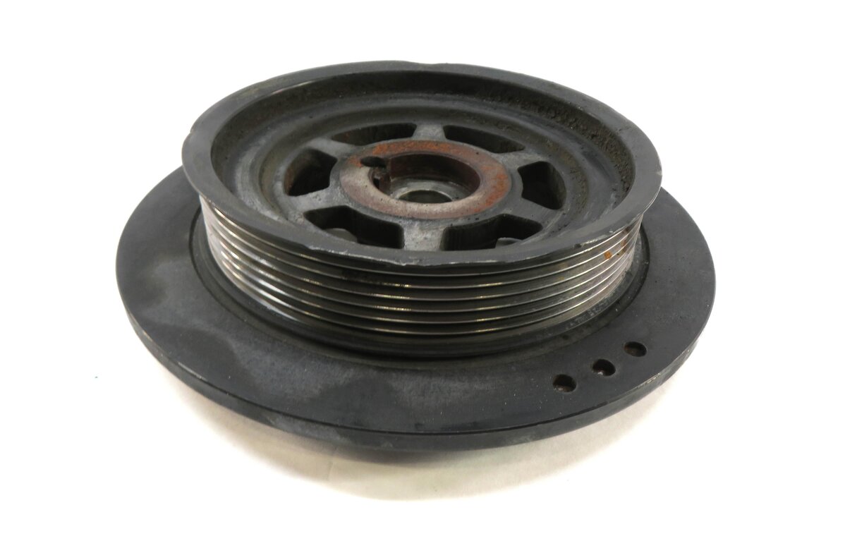 Thumbnail 3: 2004-2006 PORSCHE CAYENNE (955) 3.2L VR6 ENGNE HARMONIC BALANCER CRANK PULLEY