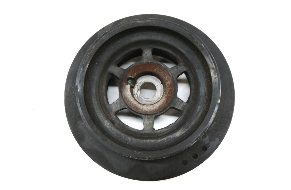Thumbnail 4: 2004-2006 PORSCHE CAYENNE (955) 3.2L VR6 ENGNE HARMONIC BALANCER CRANK PULLEY