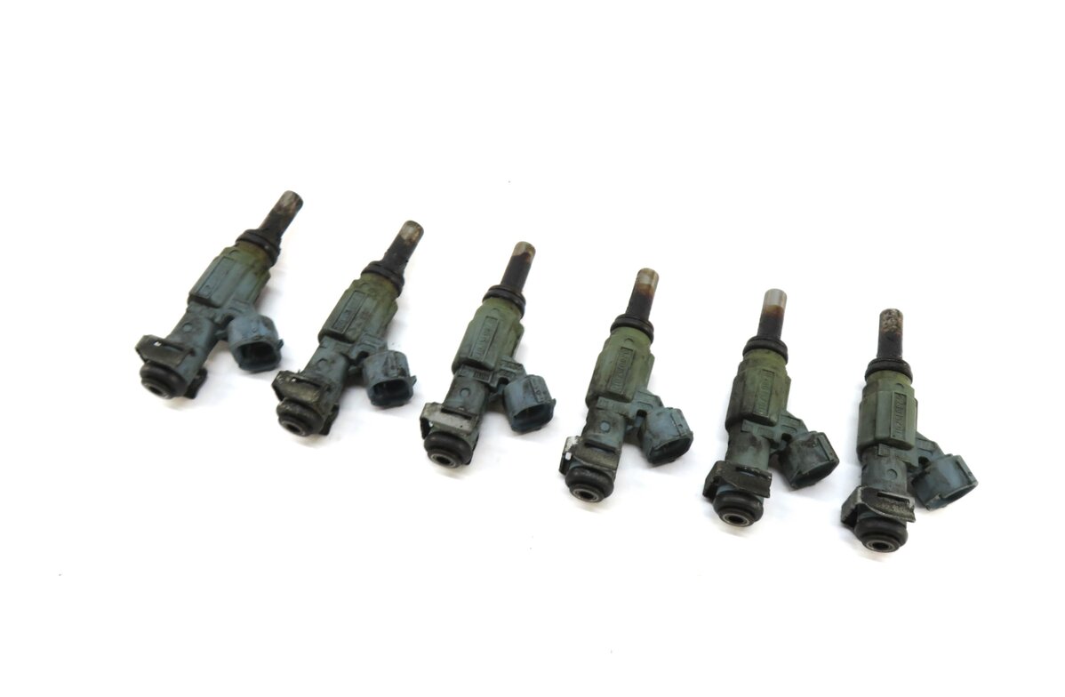 2004-2006 PORSCHE CAYENNE (955) 3.2L VR6 ENGINE FUEL INJECTOR SET-6