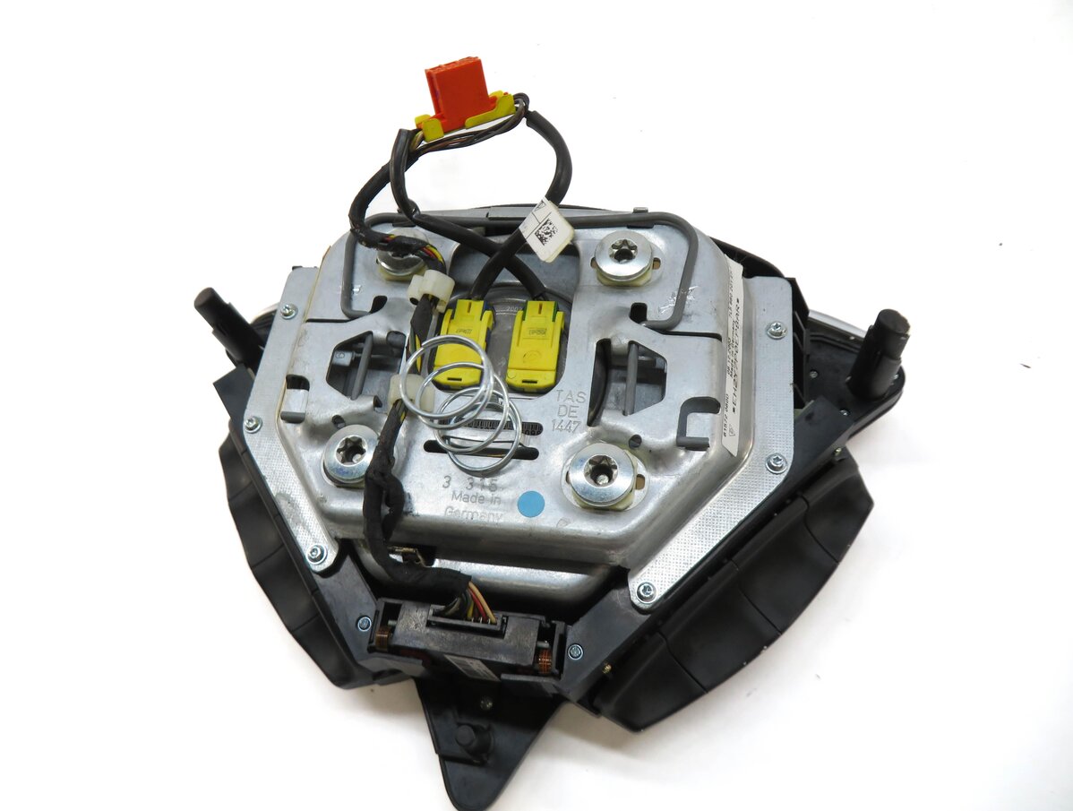 Thumbnail 4: 2003-2004 PORSCHE CAYENNE (955) LEFT DRIVER STEERING WHEEL AIRBAG (BLACK)