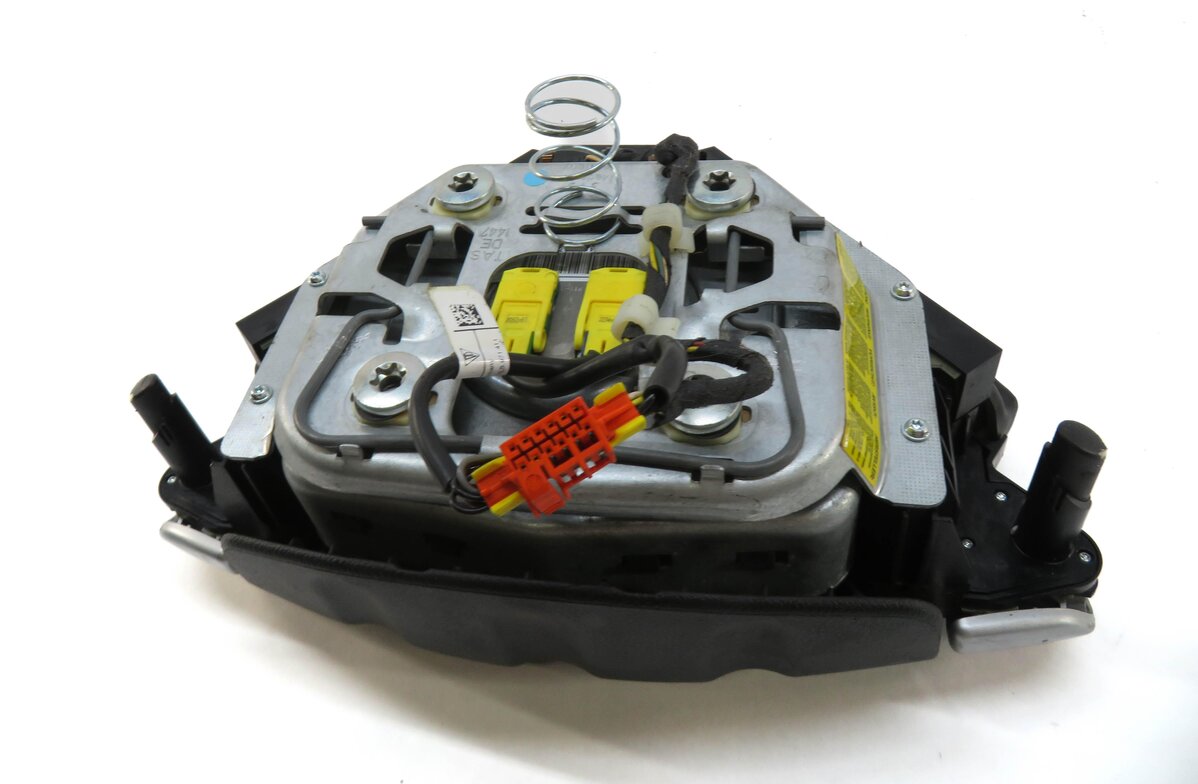Thumbnail 5: 2003-2004 PORSCHE CAYENNE (955) LEFT DRIVER STEERING WHEEL AIRBAG (BLACK)