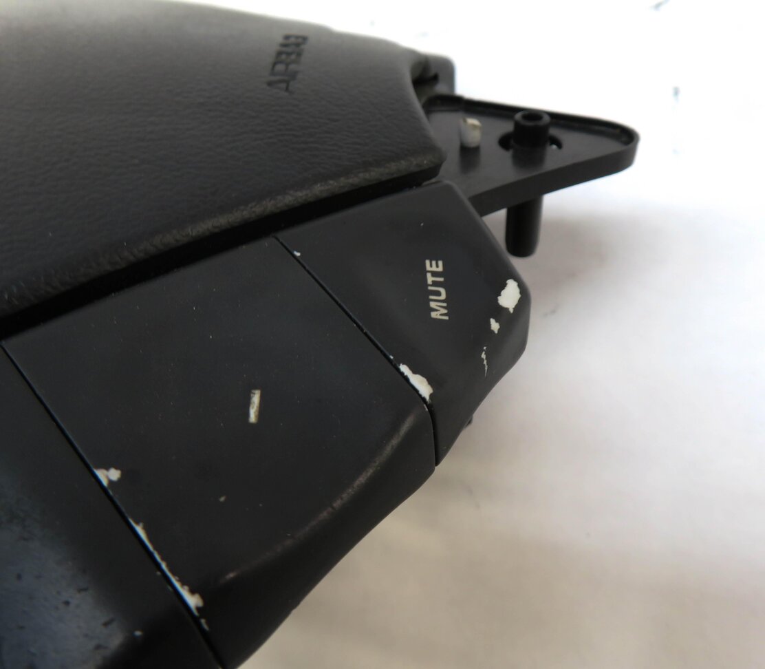 Thumbnail 6: 2003-2004 PORSCHE CAYENNE (955) LEFT DRIVER STEERING WHEEL AIRBAG (BLACK)
