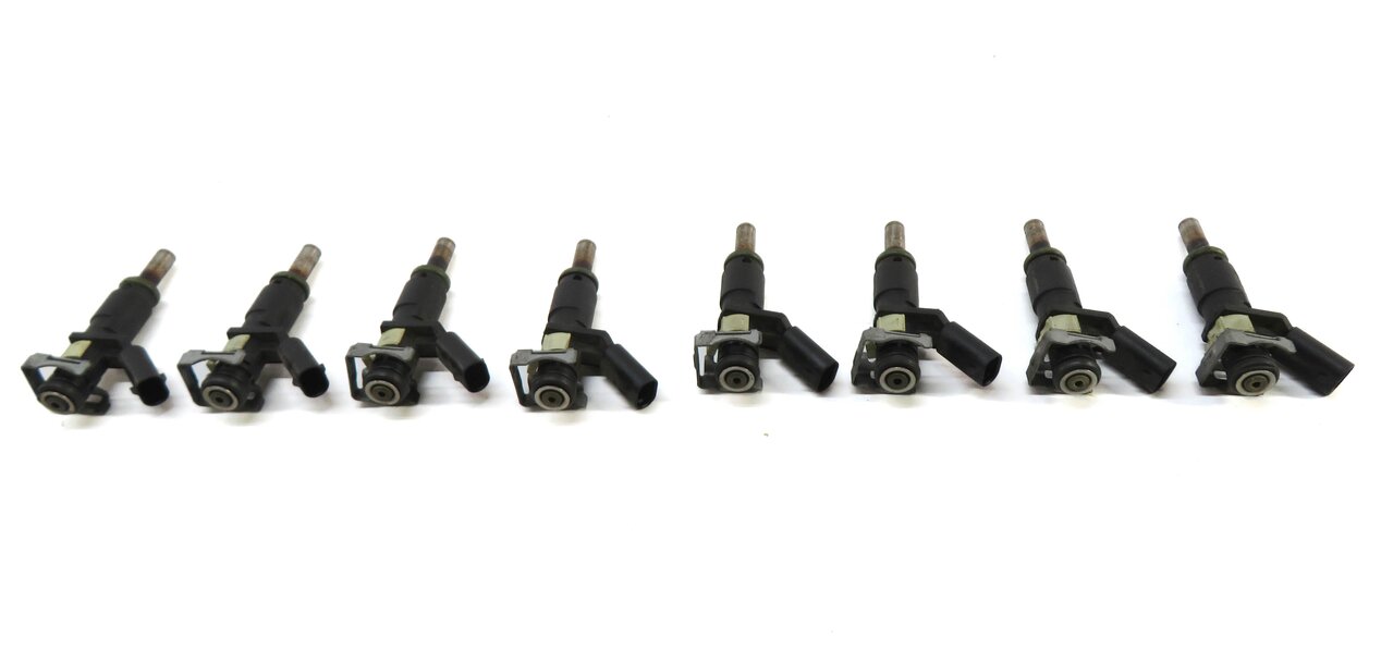 Thumbnail 2: 2006-2012 MERCEDES C E G GL ML S SL (W204 W212 W221 W164 X164) FUEL INJECTOR SET
