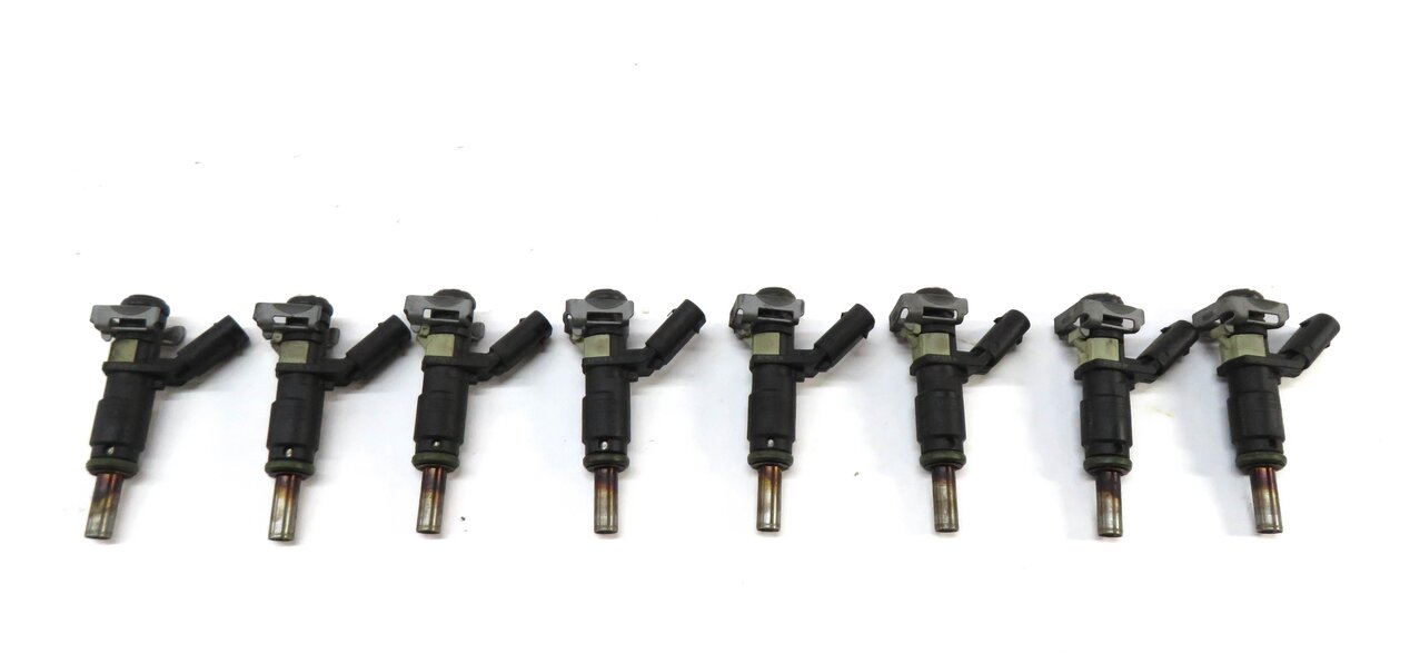 Thumbnail 3: 2006-2012 MERCEDES C E G GL ML S SL (W204 W212 W221 W164 X164) FUEL INJECTOR SET