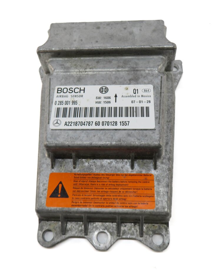 Thumbnail 2: 2007-2008 MERCEDES S450 S550 S600 (W221) MAIN PRIMARY SRS BAG CONTROL MODULE