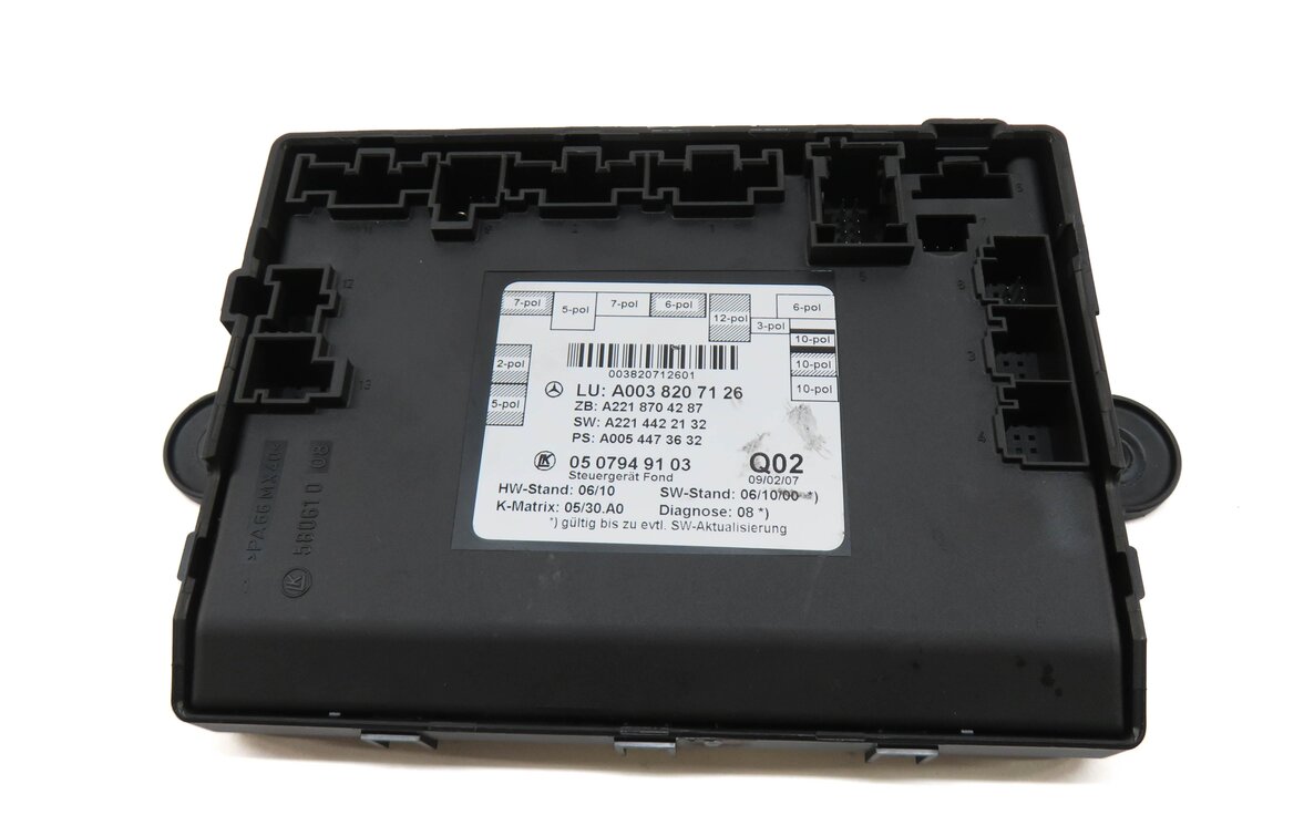 Thumbnail 2: 07-11 MERCEDES S63 S65 S400 S450 S550 S600 (W221) LEFT REAR DOOR CONTROL MODULE
