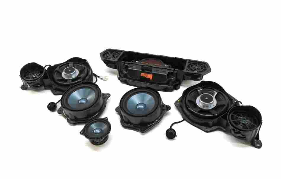 2007 MERCEDES S550 (W221) RADIO STEREO LOGIC 7 AUDIO SUB SUBWOOFER SPEAKER SET