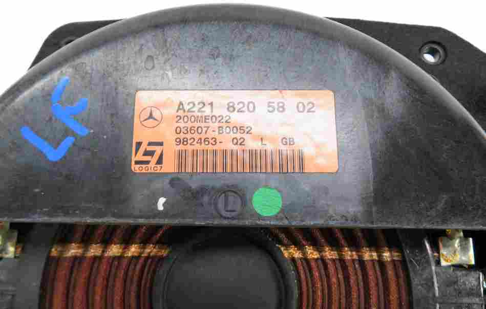 Thumbnail 14: 2007 MERCEDES S550 (W221) RADIO STEREO LOGIC 7 AUDIO SUB SUBWOOFER SPEAKER SET