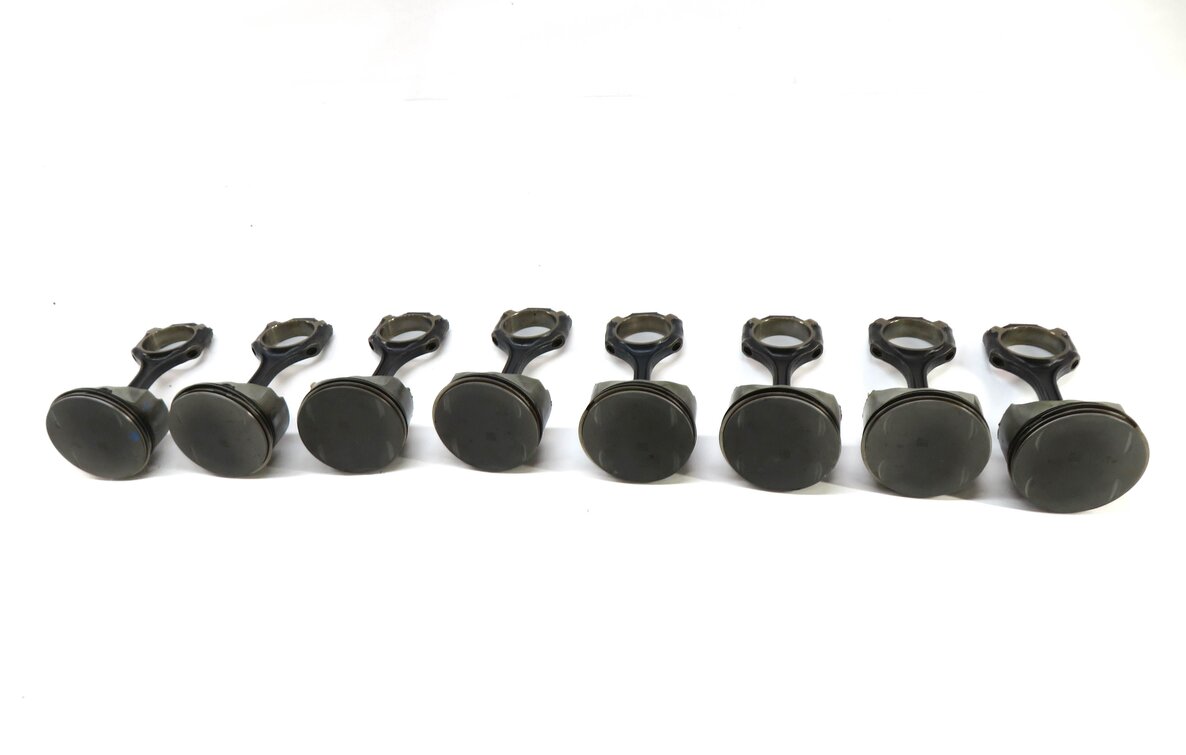 Thumbnail 3: 07-15 MERCEDES CL E G GL ML S SL CLK CLS (C16 W211 W164 X164 W221) V8 PISTON SET