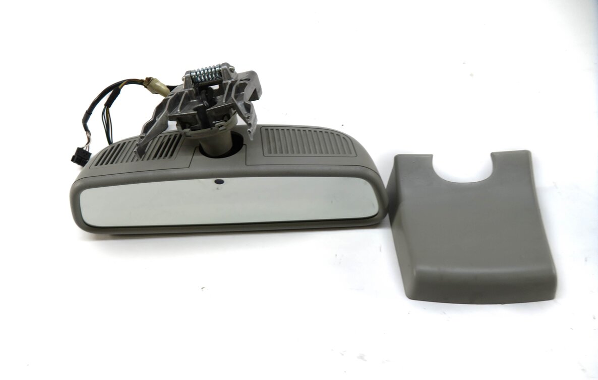 Thumbnail 2: 2007 MERCEDES S550 S600 S65 (W221) AUTODIM REARVIEW MIRROR w/ HOMELINK (GRAY)