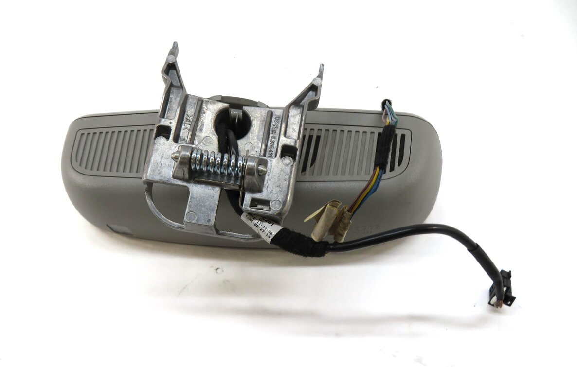 Thumbnail 6: 2007 MERCEDES S550 S600 S65 (W221) AUTODIM REARVIEW MIRROR w/ HOMELINK (GRAY)