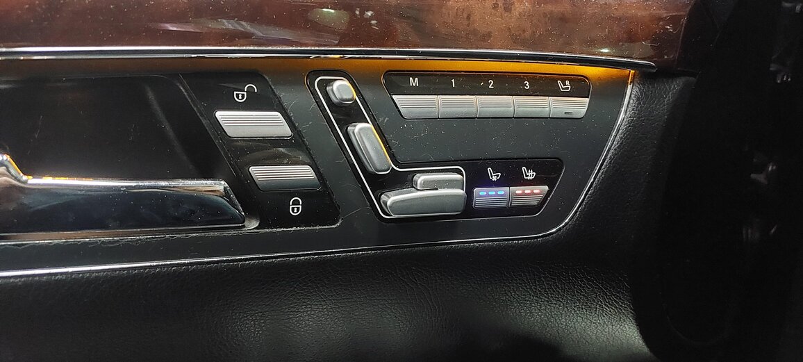 Thumbnail 2: 2007-2014 MERCEDES CL S CLASS (W216 W221) LEFT FRONT DRIVER MEMORY SEAT SWITCH