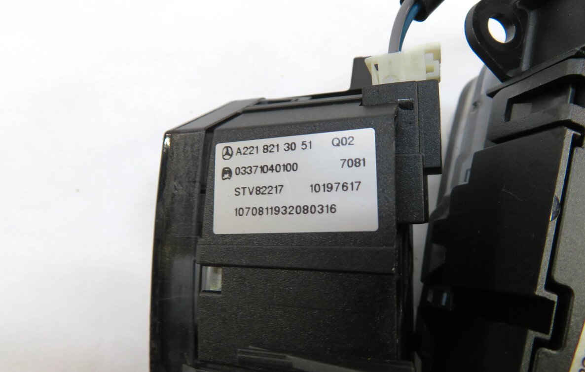 Thumbnail 7: 2007-2014 MERCEDES CL S CLASS (W216 W221) LEFT FRONT DRIVER MEMORY SEAT SWITCH