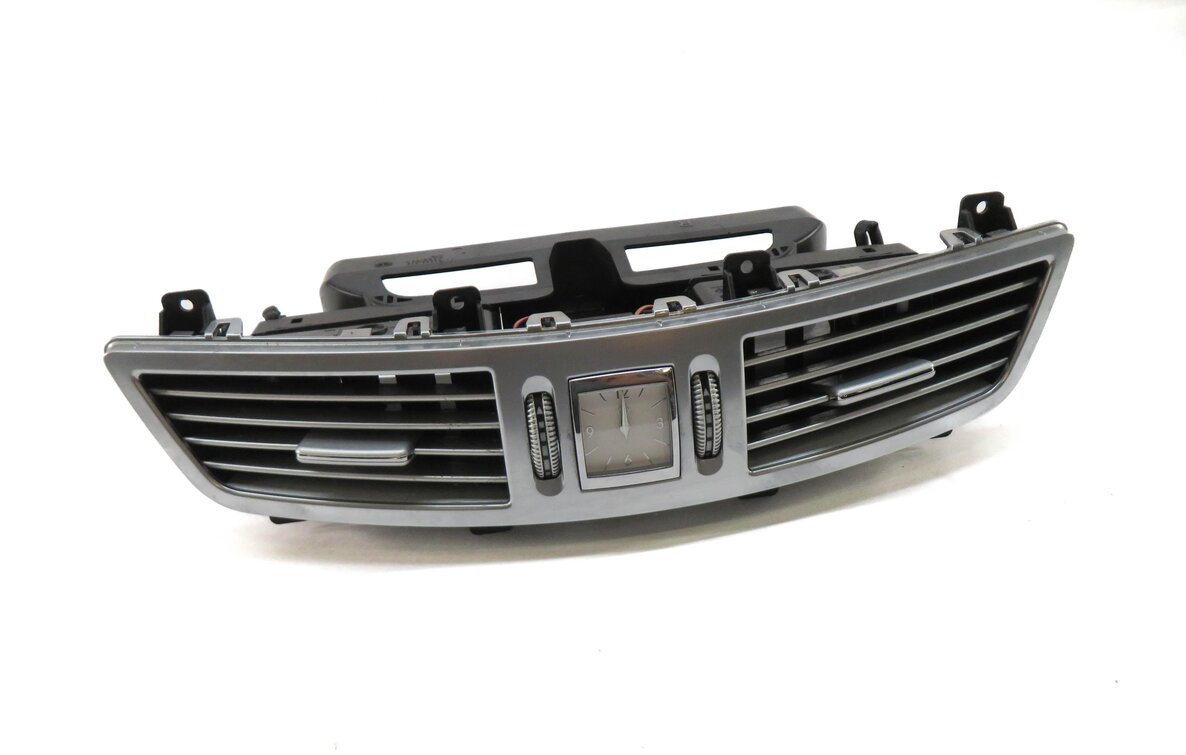 2007 MERCEDES S550 (W221) FRONT CENTER DASH HEATER A/C AIR VENT w/ CLOCK