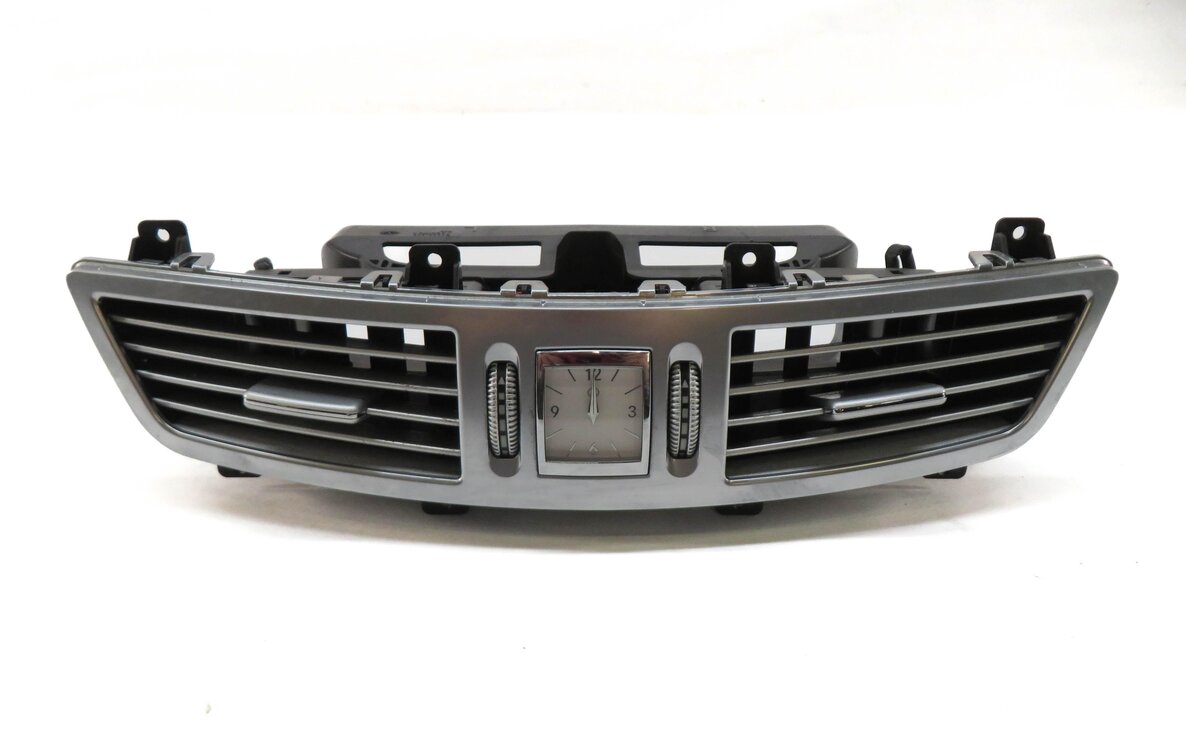 Thumbnail 2: 2007 MERCEDES S550 (W221) FRONT CENTER DASH HEATER A/C AIR VENT w/ CLOCK