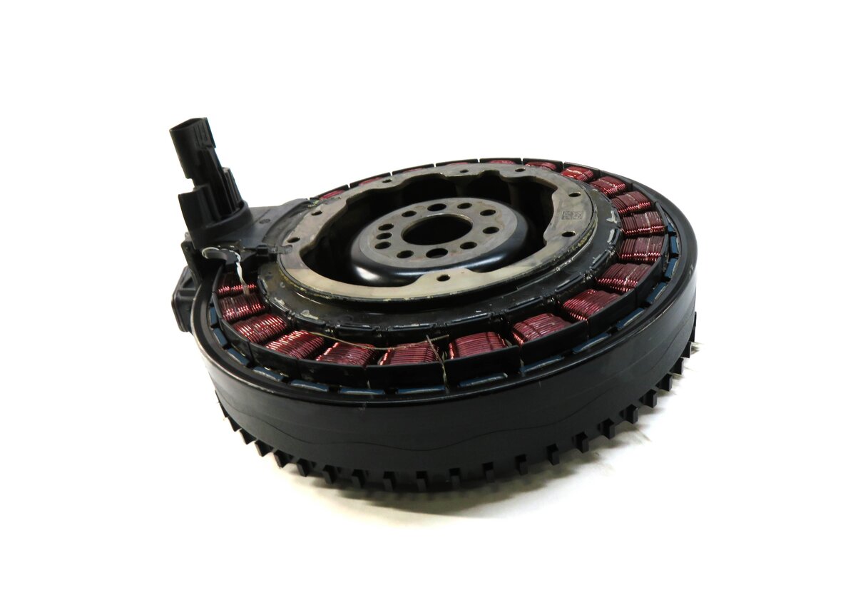 Thumbnail 2: 2010-2013 MERCEDES BENZ S400 (W221) HYBRID - 3.5L TRANSMISSION ALTERNATOR STATOR