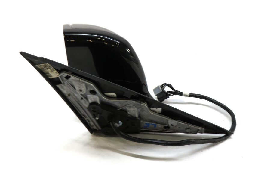 Thumbnail 4: 10-13 MERCEDES S-CLASS W221 LEFT DOOR MIRROR P-FOLD HEAT MEMORY AUTODIM (BLACK)