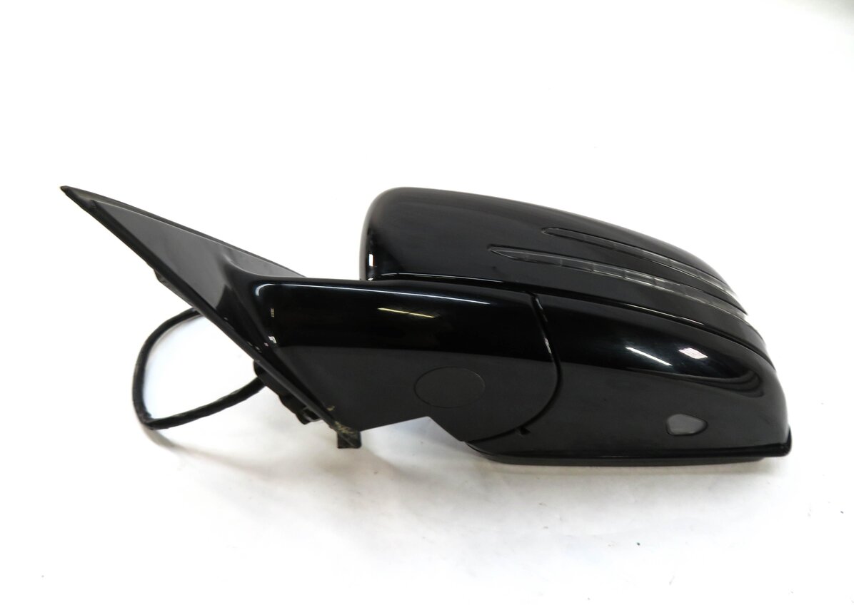 Thumbnail 6: 10-13 MERCEDES S-CLASS W221 LEFT DOOR MIRROR P-FOLD HEAT MEMORY AUTODIM (BLACK)