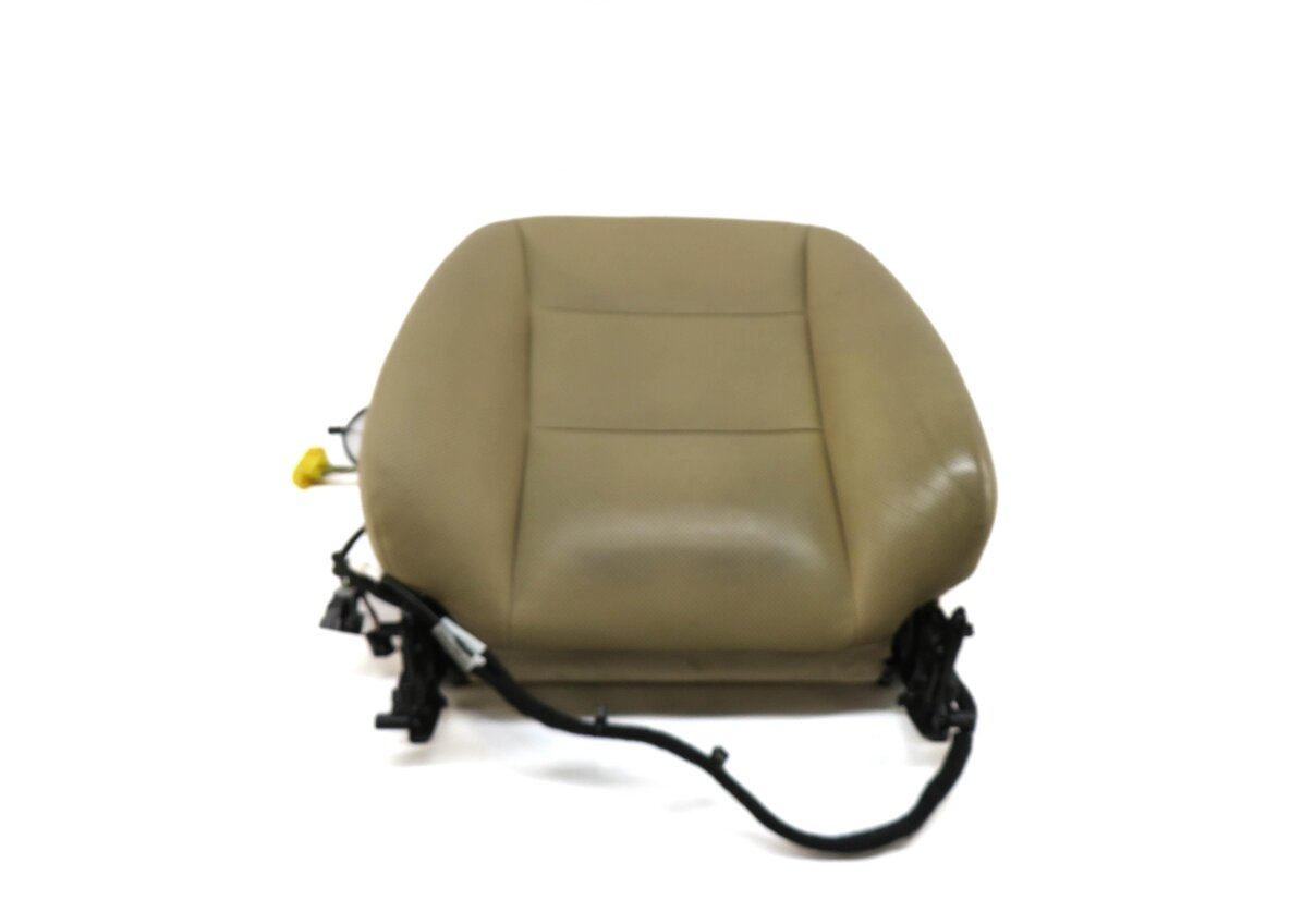 Thumbnail 2: 2010 MERCEDES S400 (W221) LEFT DRIVER UPPER TOP HEATED SEAT CUSHION (BROWN 214A)