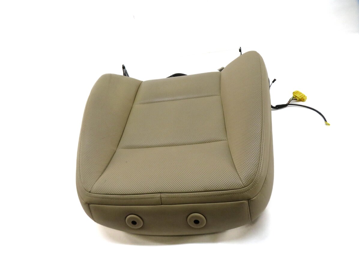 Thumbnail 3: 2010 MERCEDES S400 (W221) LEFT DRIVER UPPER TOP HEATED SEAT CUSHION (BROWN 214A)