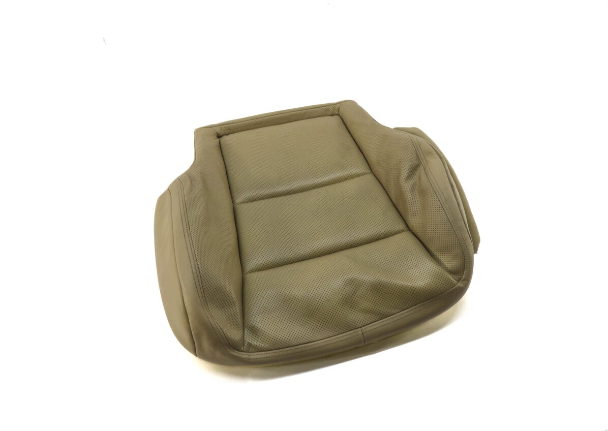 2010 MERCEDES S400 (W221) PASSENGER LOWER BOTTOM HEATED SEAT CUSHION (BROWN)