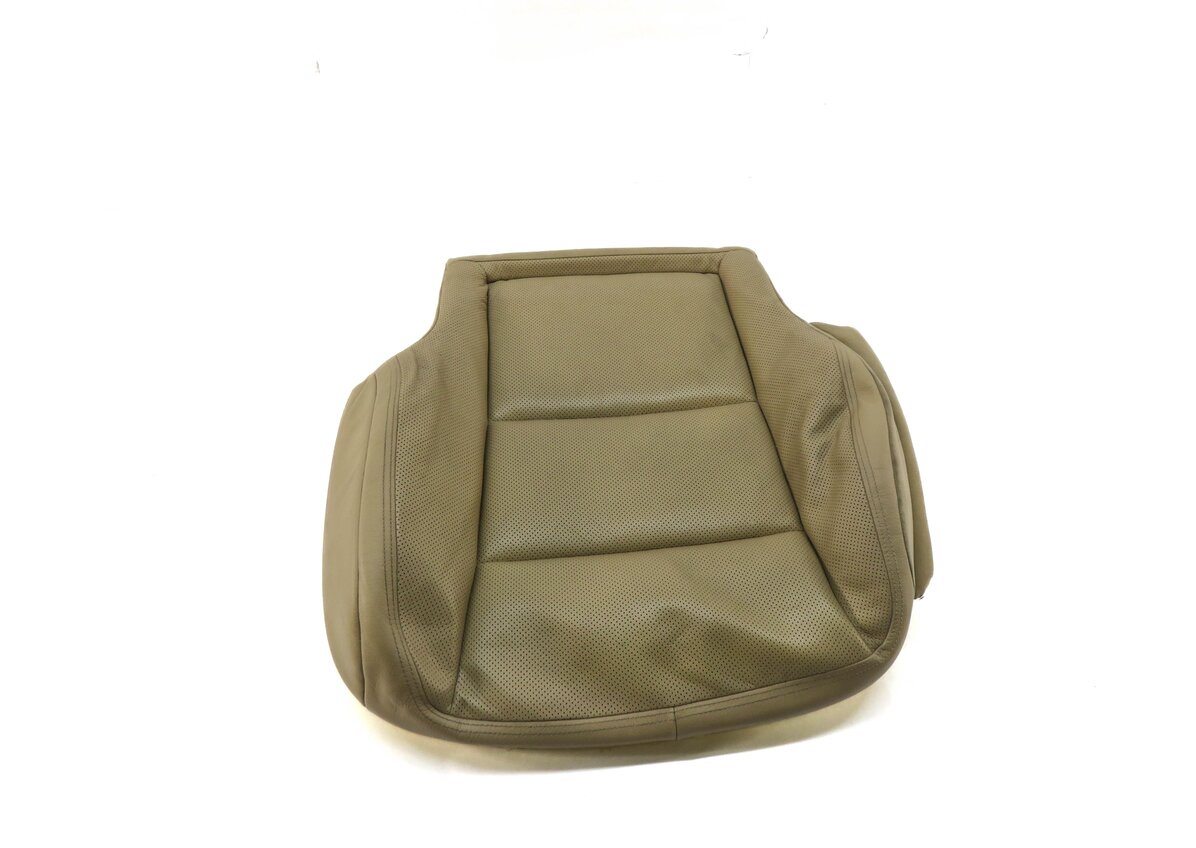 Thumbnail 2: 2010 MERCEDES S400 (W221) PASSENGER LOWER BOTTOM HEATED SEAT CUSHION (BROWN)