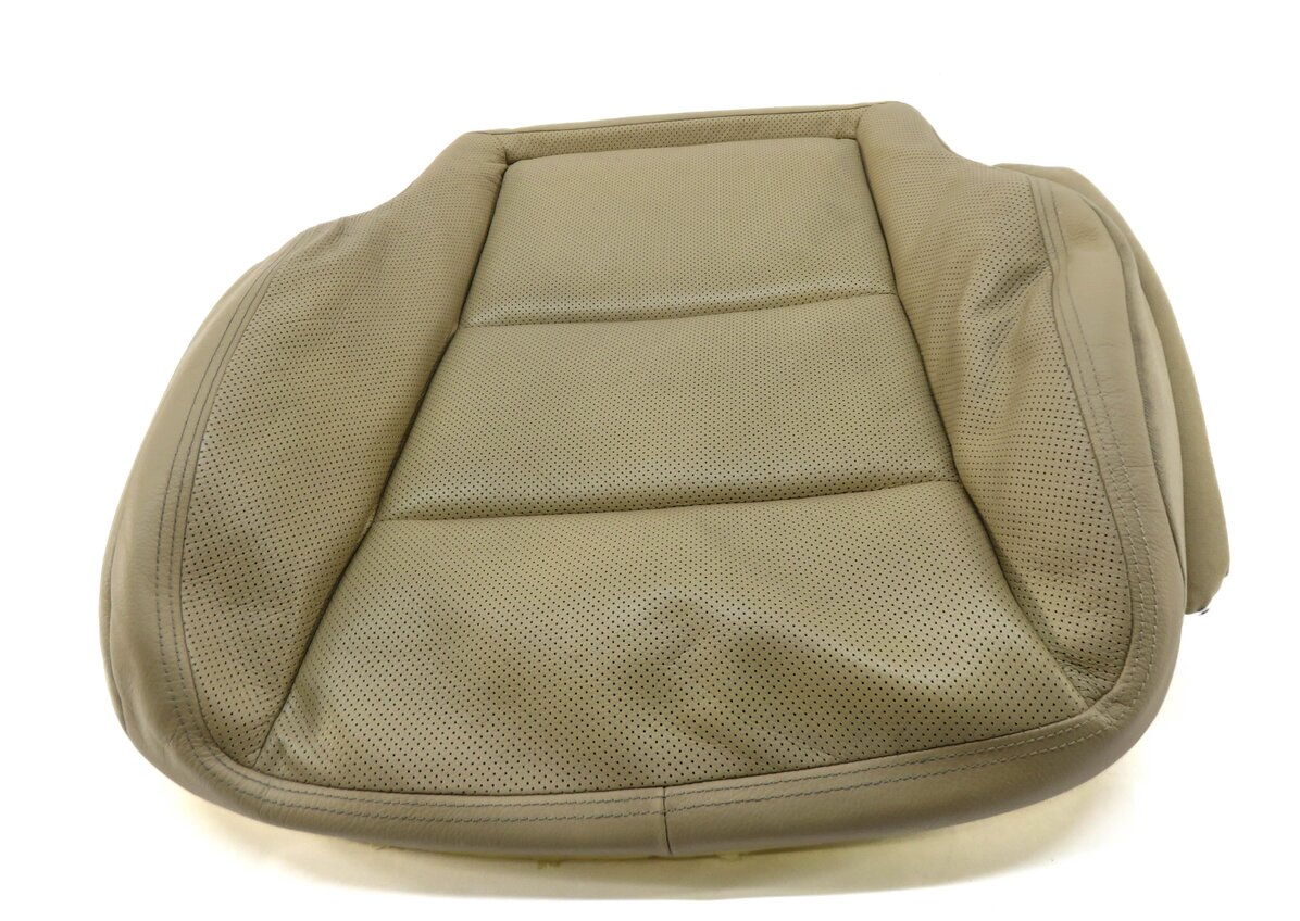 Thumbnail 3: 2010 MERCEDES S400 (W221) PASSENGER LOWER BOTTOM HEATED SEAT CUSHION (BROWN)