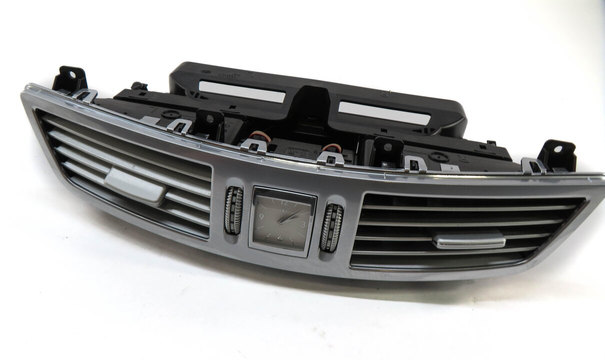 2010 MERCEDES S400 (W221) CENTER DASH HEATER A/C AIR VENT w/ CLOCK