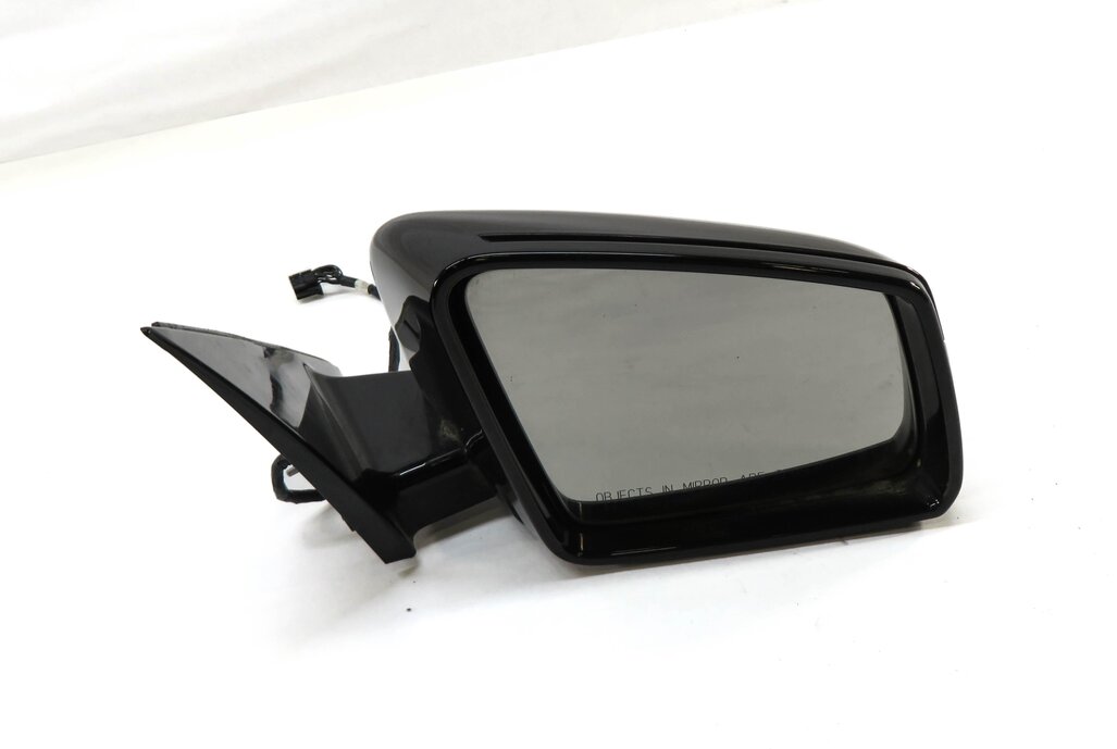 10-13 MERCEDES S-CLASS W221 RIGHT DOOR MIRROR P-FOLD HEAT MEMORY AUTODIM (BLACK)